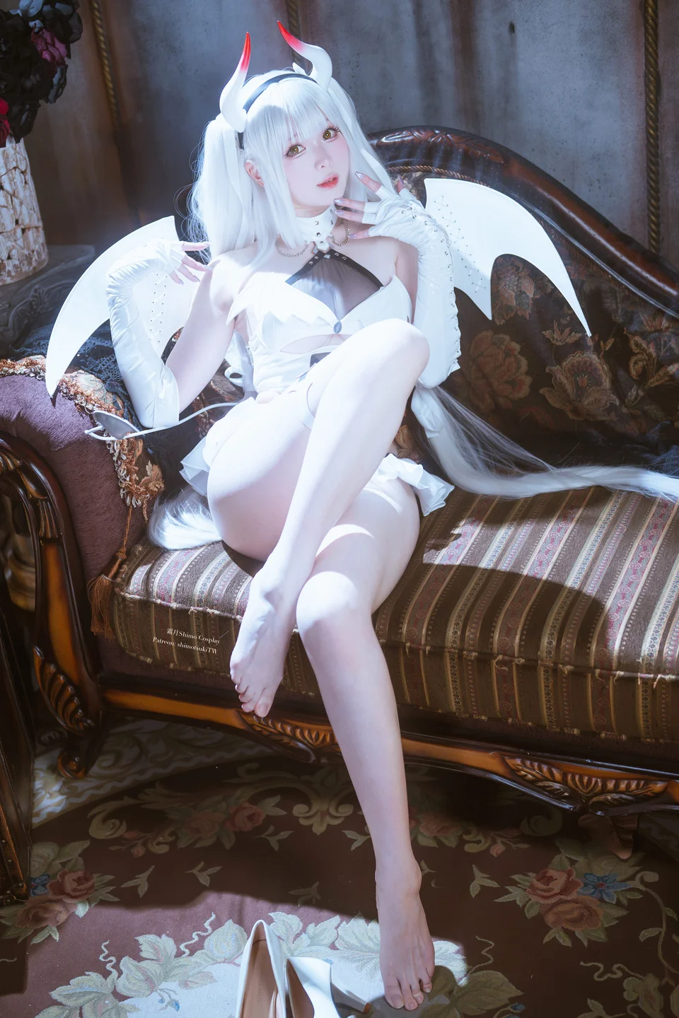 霜月shimo - No.159 Blanc Demon [21P-43MB] tg@simisebaisi 【丝足阁】007.webp